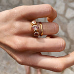 Isla Ring - Champagne - Gaudy & Prim