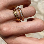 Astri Stacking Ring - Clear - Gaudy & Prim