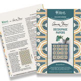 Annie Sloan RHS Decoupage Paper - Roundabouts - Gaudy & Prim