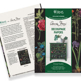 Annie Sloan RHS Decoupage Paper - Formal Garden - Gaudy & Prim