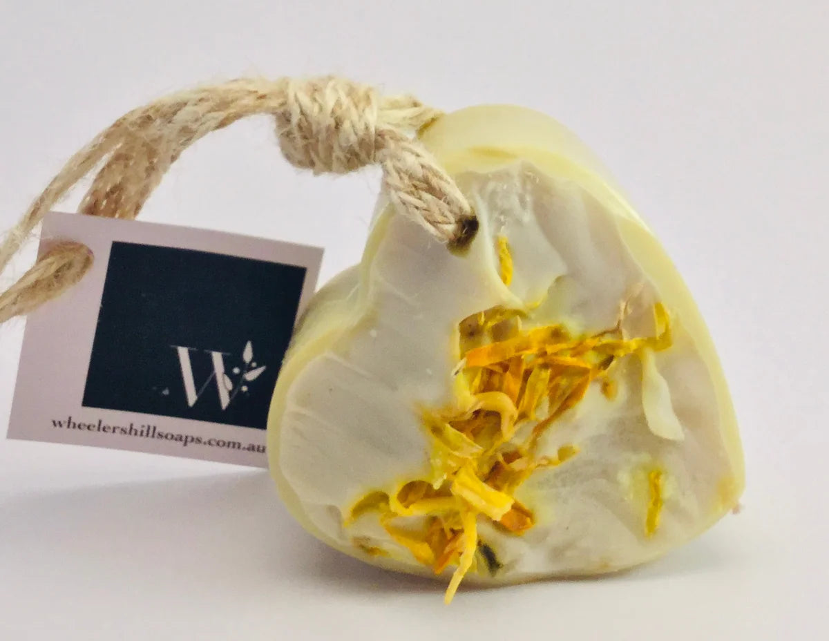 Wheelers Hill Hand Made Heart Soap - Gaudy & Prim