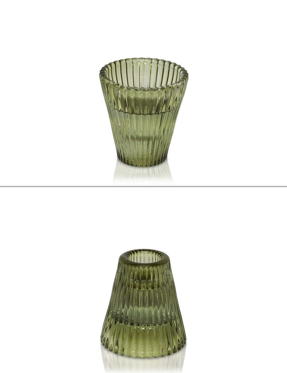 Carlo Taper and Tea Light Candle Holder - Gaudy & Prim