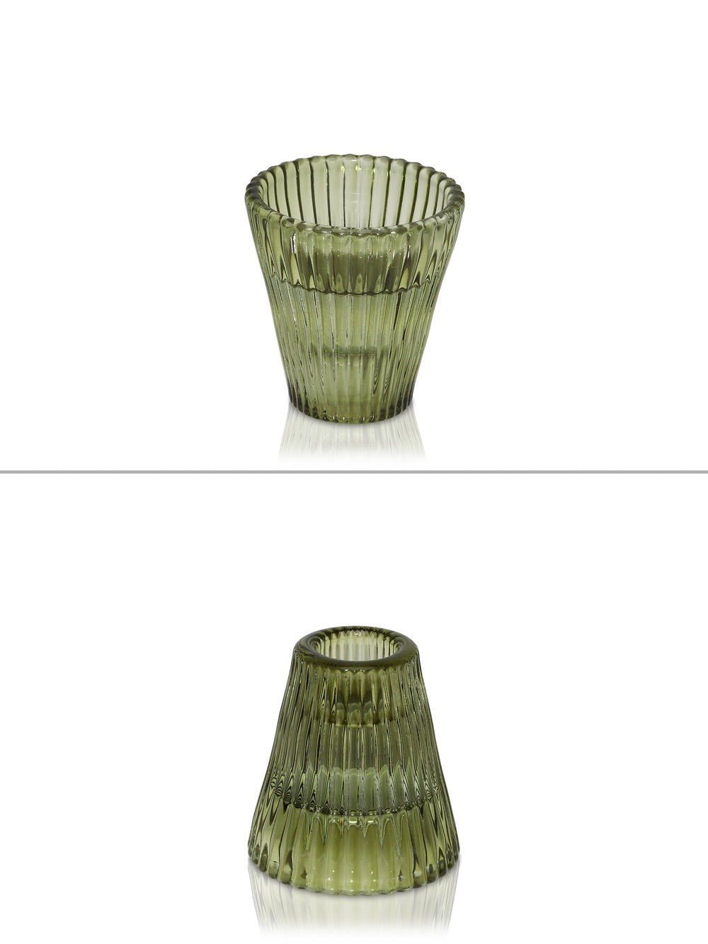 Carlo Taper and Tea Light Candle Holder - Gaudy & Prim