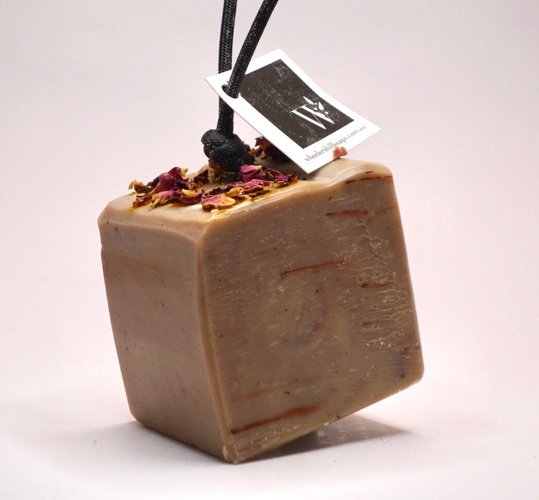 Wheelers Hill Soap on a Rope - Gaudy & Prim