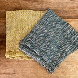Audrey Wash Cloth - Celestial Blue + Natural - Gaudy & Prim