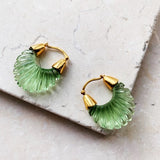 Etienne Earrings - Green - Gaudy & Prim