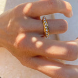 Astri Stacking Ring - Pearl - Gaudy & Prim