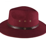 The RataTat Felt Hat - Wine - Gaudy & Prim