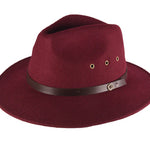The RataTat Felt Hat - Wine - Gaudy & Prim