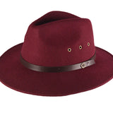 The RataTat Felt Hat - Wine - Gaudy & Prim