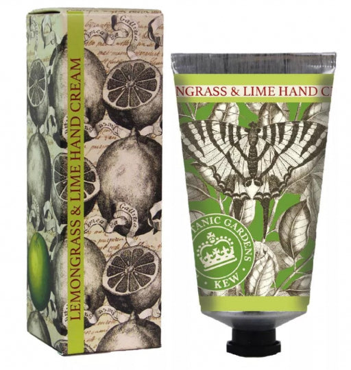Kew Royal Botanic Gardens - Lemongrass and Lime Hand Cream - Gaudy & Prim